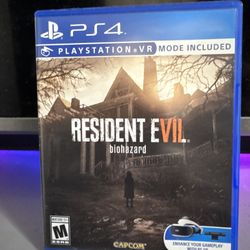 Resident Evil 7 Biohazard (PlayStation 4, 2017) 