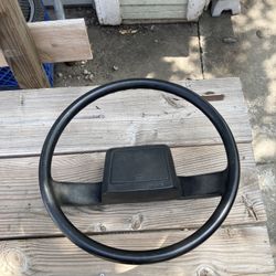 AE86 OEM STEERING WHEEL CLEAN