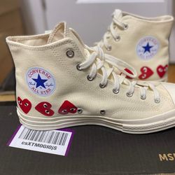 Comme de Garcons PLAY x Converse Chuck Taylor All-Star (Unisex) 13 WOMEN/11 MEN