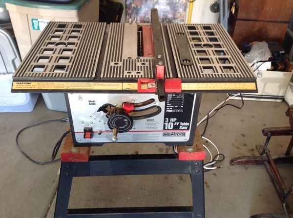 10 inch 3HP Ohio table saw for Sale in Peoria, AZ OfferUp