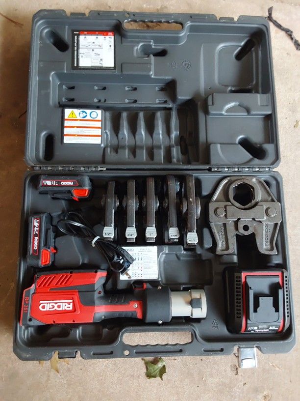 Propress Ridgid RP 351. 1/2. 3/4. 1. 11/4. 11/2. 2. Inches