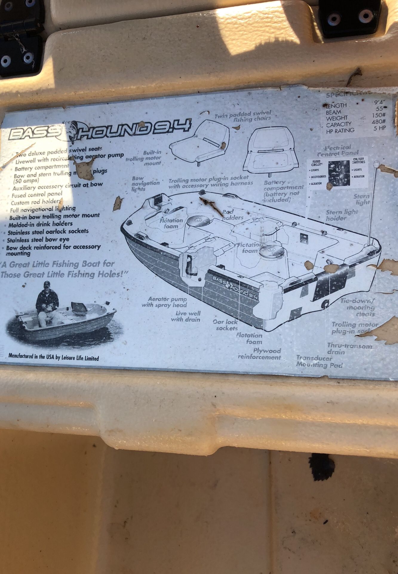 Bass hound 9.4 boat for Sale in Knoxville, TN OfferUp
