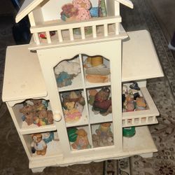 Foldable Teddy Bear Antique House