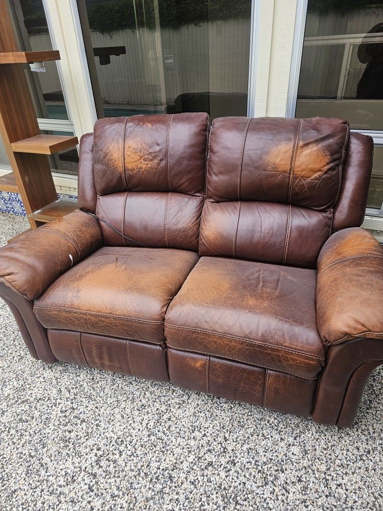 Leather Couch