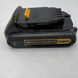 DEWALT LITHIUM  20V BATTERY 1.5 ah. Excellent Working Condition 