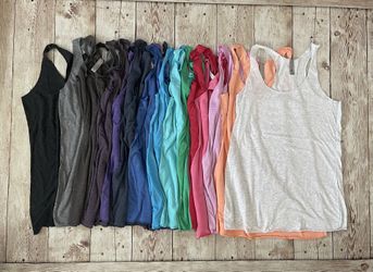 Next Level Triblend Tank Top Shirt Wholesale Lot Assorted Blank Shirts Printing Print
