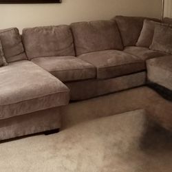 Grey Sectional Couch From Raymour And Flannigan