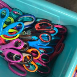 2 Sets Of 25 Classroom Scissors