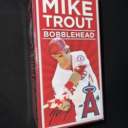 Mike Trout Bobble head 