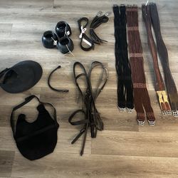 Horse Tack Listing — Girths, Bridle, Leathers, etc