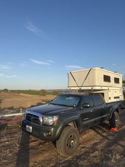 2009 Toyota Tacoma 4x4 Double Cab Long Bed + 2004 Four Wheel Camper Eagle