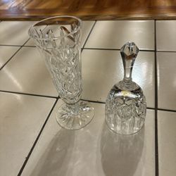 Wedgewood Vase And Dinner Bell