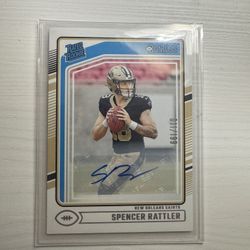 Don Russ Rated Rookie Spencer Rattler Auto 11/199