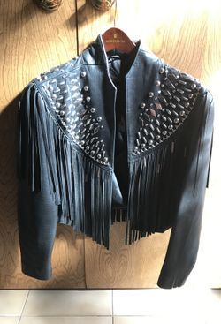 Women’s custom leather jacket