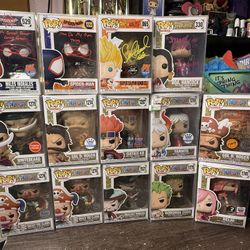 Funko Pops/ Anime, Disney, Chase, Autographed, POKEMON