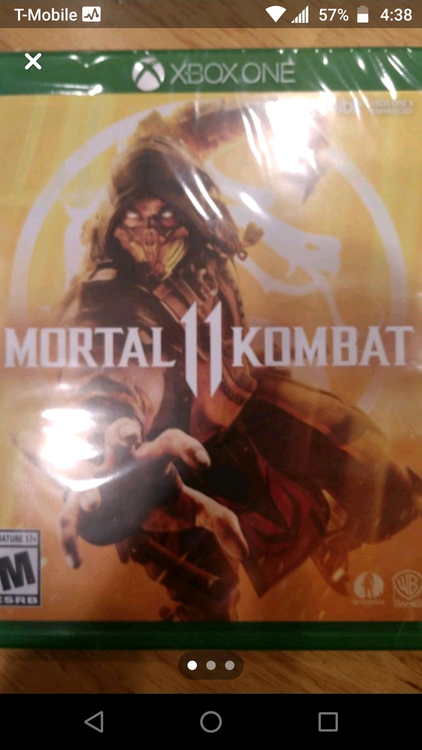 Mortal Kombat 11 New Sealed Xbox ONE