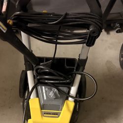 Pressure washer, It's Only Been Used And Cried Out Here At Home At Home Depot. It's Worth 375, And On Other Websites It's About 300 Bucks, I'm willing