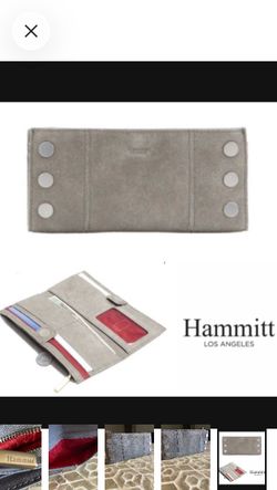 Hammitt 110 North Wallet Pewter/Brushed Silver