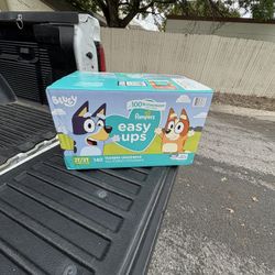 Pampers EZ Ups 2T/3T Training Pants, 140ct Bluey