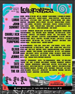Lollapalooza Tickets Thursday (x2) and Four Day Pass Available