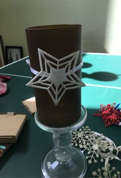 Candle decor (gold canyon)