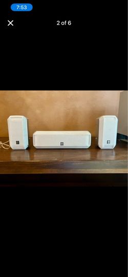 Yamaha Center Chanel and Satellite Speaker Surround Sound Home Theater Set