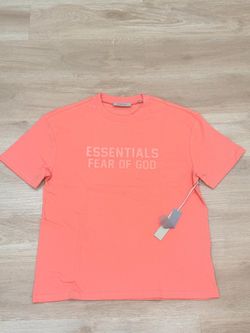 Fear of God Essentials T-Shirt Coral