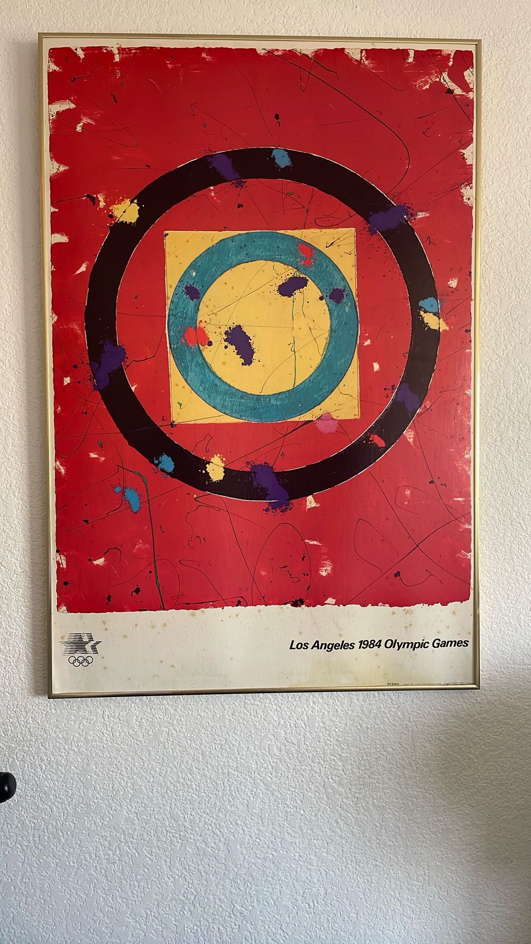 Los Angeles 1984 Olympic Games Painting 