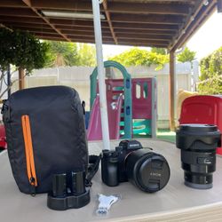 Sony A7 III Mirrorless Camera + LENSES