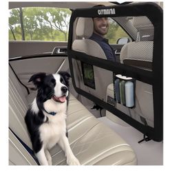 Dog Barrier for Car Back Seat & Cargo Area with Wider Coverage