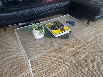 Clear Acrylic Coffee table