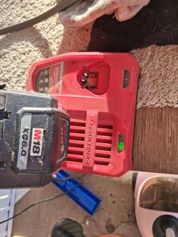 Milwaukee battery and charger