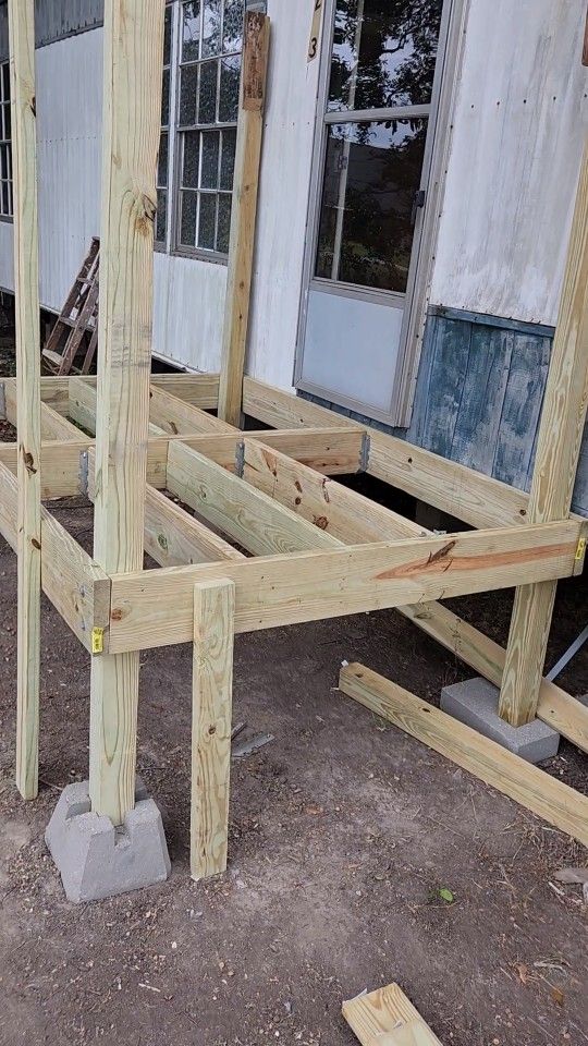 Need A Porch Or Deck Built ??? Framing 