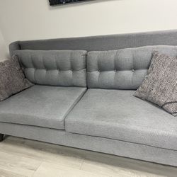 Light Gray Heather Couch 