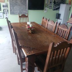 Dining Table Solid Wood 