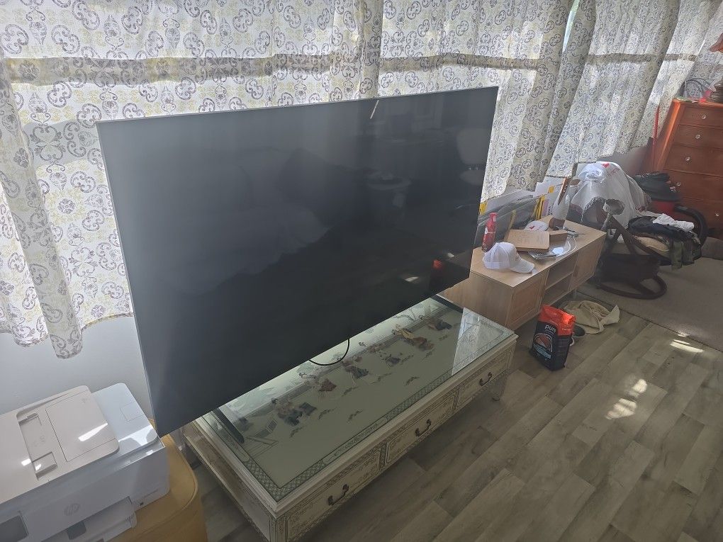 80 Inch TV Oriental Coffee Table, HP Printer