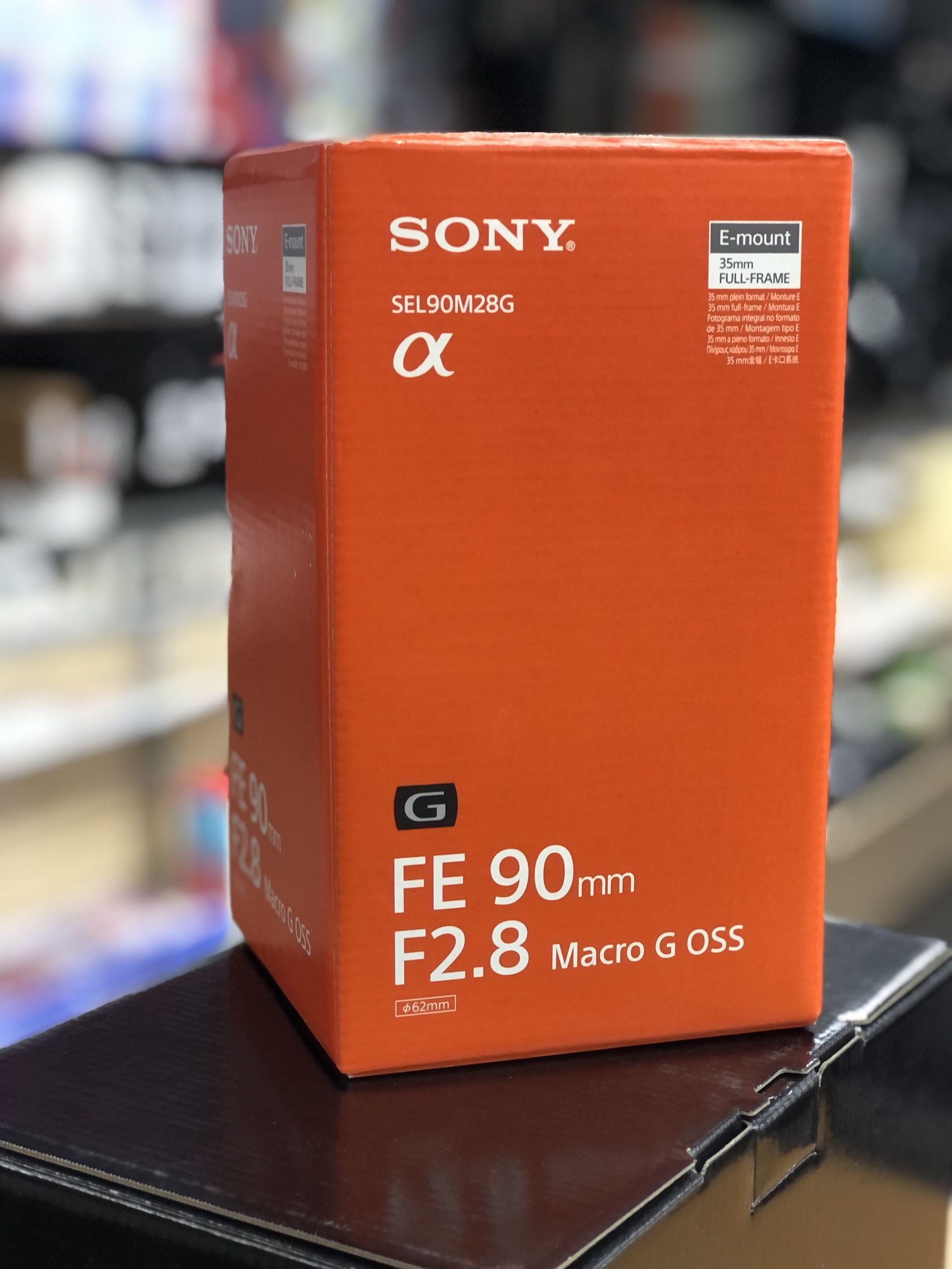 Sony Macro Lenses Fe 90mm Sony FE 90mm Macro G OSS Lens