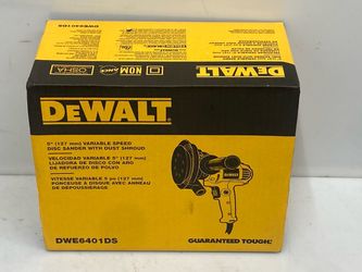 DeWalt DWE6401DS 120 volts AC 5-in. Corded Variable-Speed Rotary Disc Sander New