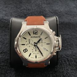 Renato Mens Aviator Watch, NEW