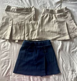 School uniform skirts