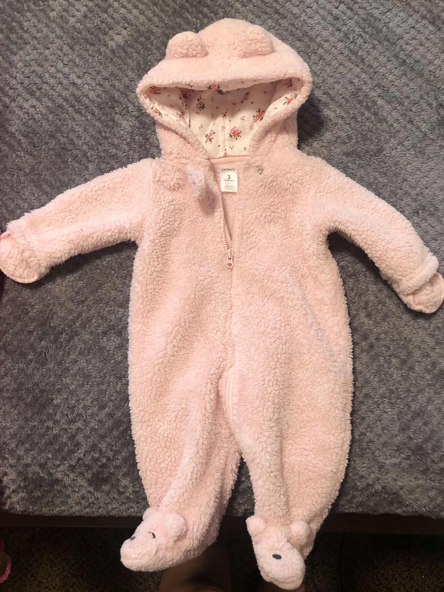 Bear baby suit