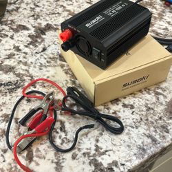 Suaoki 300w power inverter. Input : DC12V