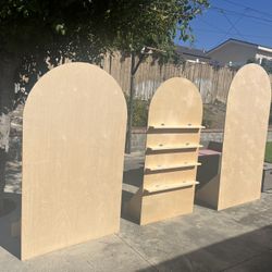 Foldable backdrops