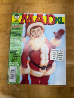 MAD XL Magazine Featuring Santa Claus Cover