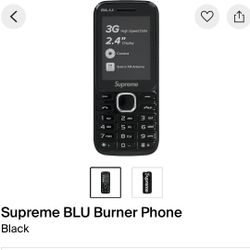 Supreme Burner Phone 