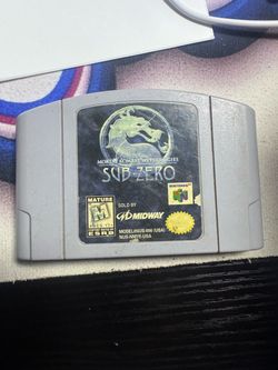 Mortal Kombat Mythologies Sub-Zero Nintendo 64 Game Pak