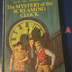 The Mystery Of The Screaming Clock: Alfred Hitchcock & The Three Investigators HARDCOVER