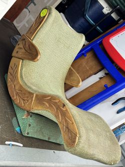 Antique Platform Child Rocker