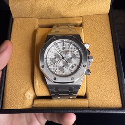 AP Men's Silver and Grey Watch