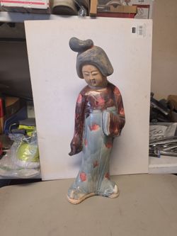 Oriental statue